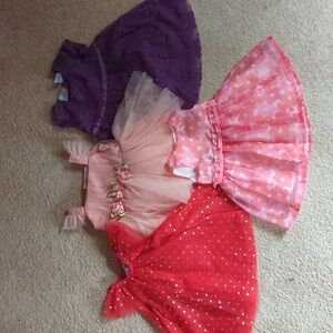Baby Girl Dresses - set of 4